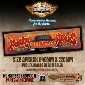 HOLDEN SANDMAN UTE MAT