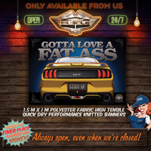Ford Mustang GT BANNER