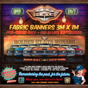 HOLDEN HT MONARO BANNER
