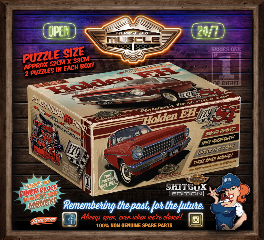 HOLDEN EH JIGSAW PUZZLES SHITBOX EDITION House of Muscle