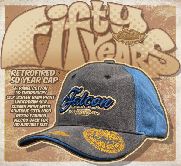 FALCON GT 50 YEARS RETROFIRED THROWBACK CAP