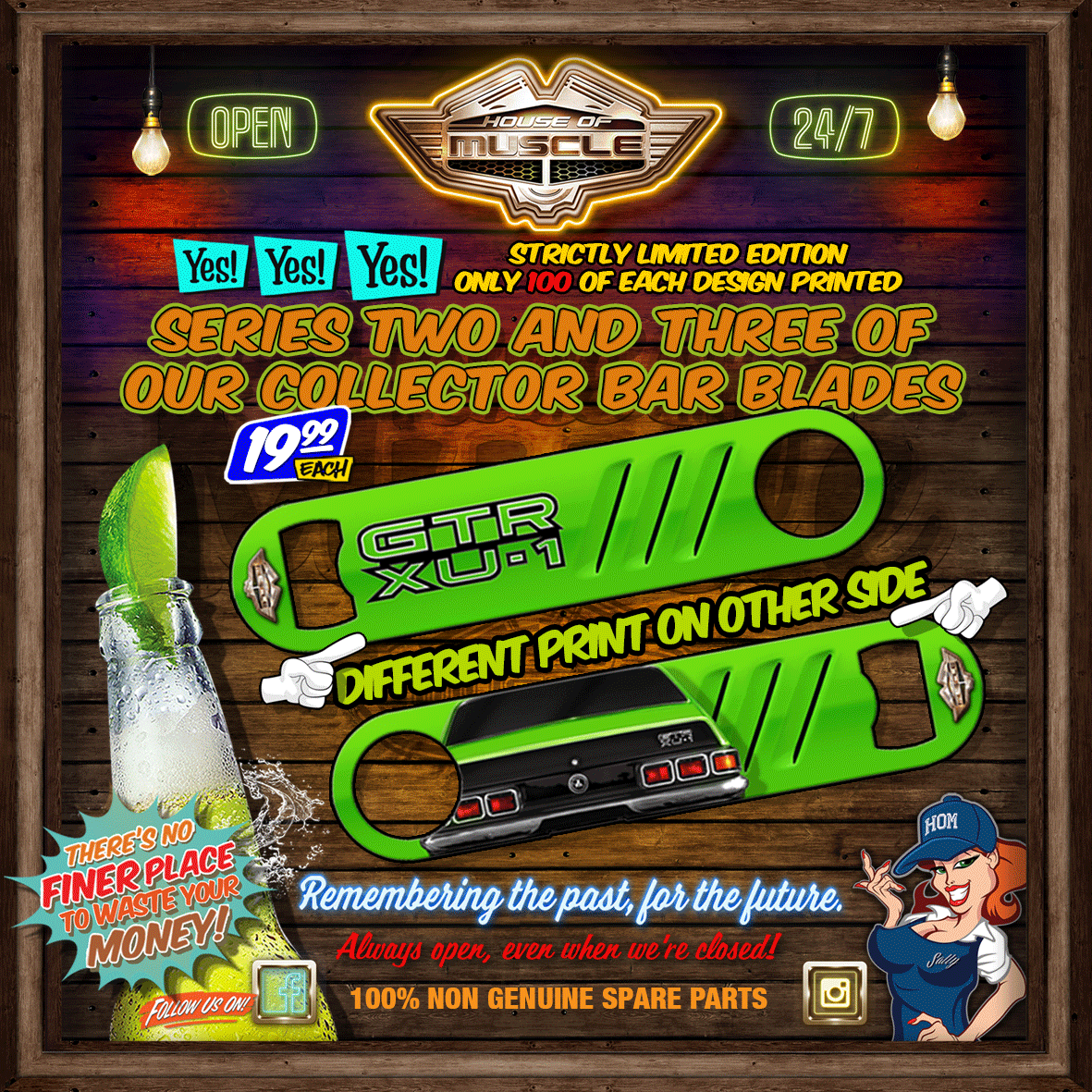 TORANA XU1 BOTTLE OPENER