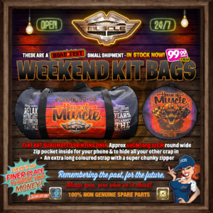 HOUSE OF MUSCLE ROAD KIT BAG