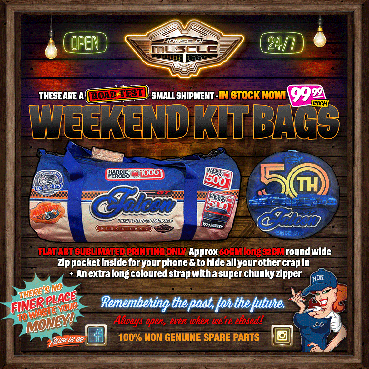 FALCON FORD GT ROAD KIT BAG