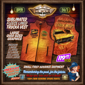 HOLDEN SANDMAN 50 YEARS BATHURST 1979 SUBLIMATED VEST