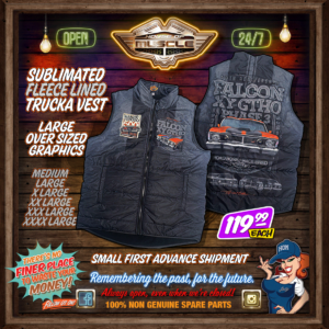 FALCON GTHO BATHURST 1971 VEST