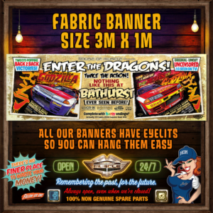 GODZILLA 3M FABRIC BANNER