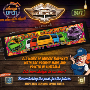 RUBBER BACKED BAR RUNNER