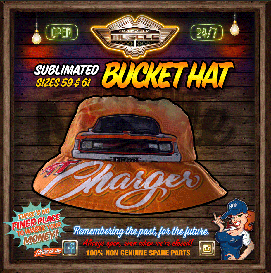HEMI CHAGER BUCKET HAT
