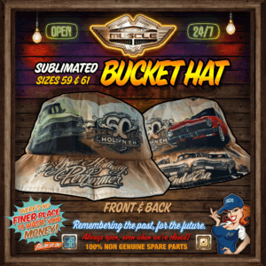 HOLDEN EH 60 YEARS BUCKET HAT