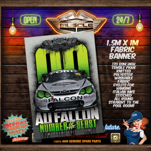 AU FALCON BEAST BANNER