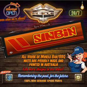 HOLDEN SINBIN SIDE PANEL BAR RUNNER