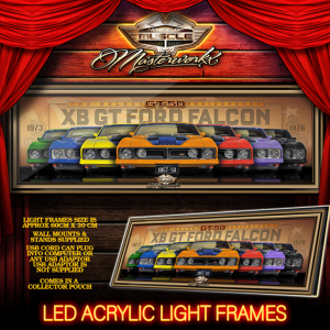 FORD FALCON XB GT 50 YEARS LED LIGHT UP ACRYLIC USB POWERED - FREE POSTAGE