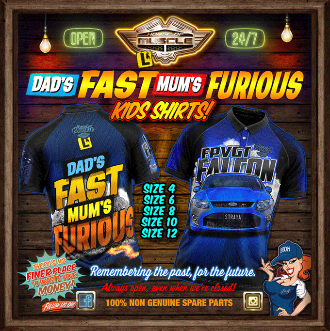FORD FALCON FPVGT KIDS SHIRT