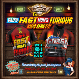 FALCON GTHO "DAD'S FAST, MUM'S FURIOUS KIDS POLO