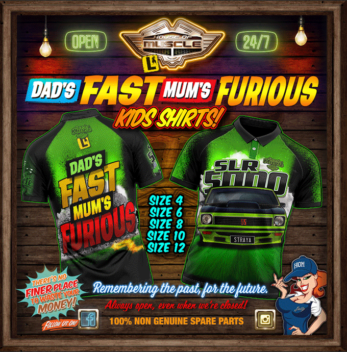 TORANA SLR 5000 KIDS SHIRT